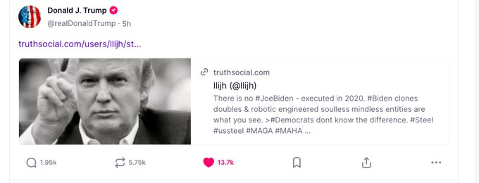 In light of President Donald Trump releasing this on truthsocial.com it begs the question..again.. 
Which Joe Biden has Cancer ? 🧐