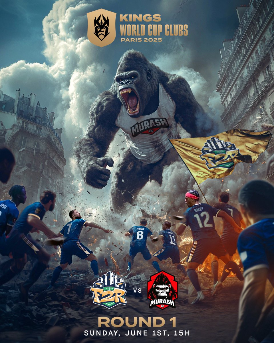 _KingsWorld's tweet photo. The first match of the #KingsWorldCupClubs is almost here 🤩.

@Foot2RueUltras vs Murash FC 🔥.

Don’t leave your seats for this one 💺. https://t.co/UFF7nI4AEZ