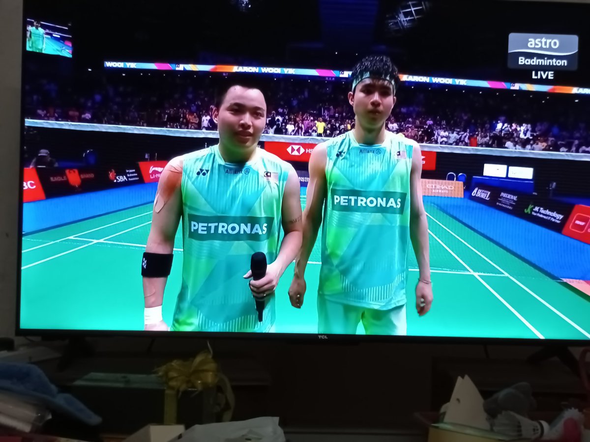 aq jeritttt woo yikk kau menang korang mmg on firee!!!!! padu chiasoh
Congratulations 👏 👏 🎉 
<a href="/BA_Malaysia/">BAM</a> 
#chiasoh 
#SingaporeOpen2025