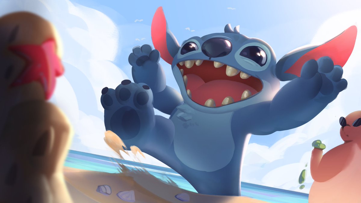 Quick study Day 1 
#LiloandStitch #Stitch #artstudy