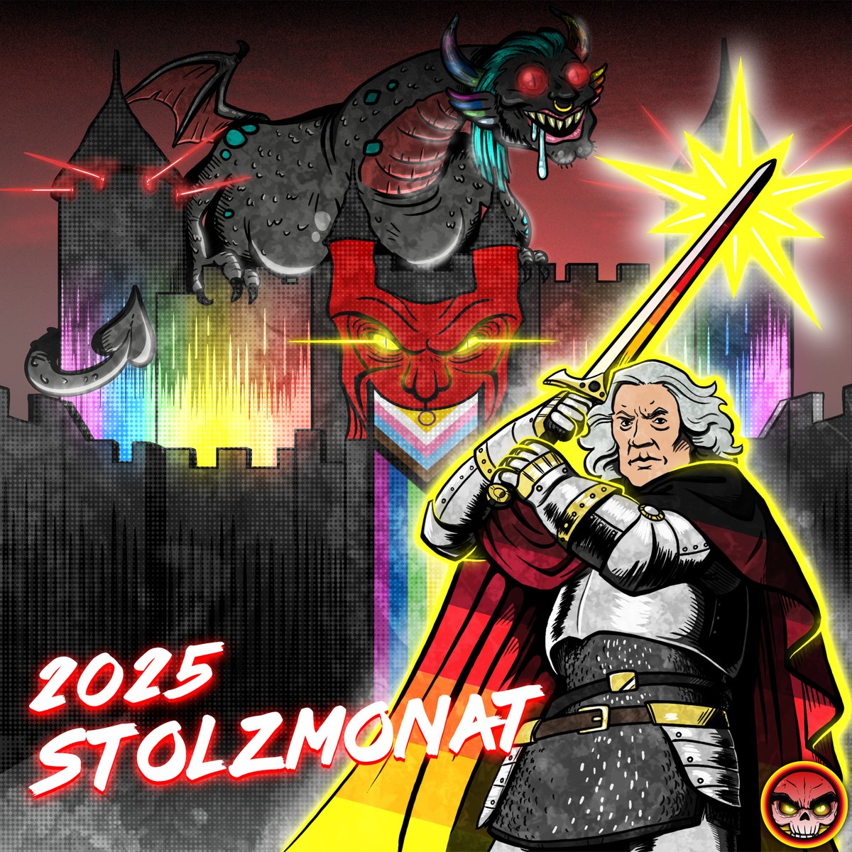 Es ist #Stolzmonat2025 !
<a href="/shlomo96/">Zertifikatsmaurer Aron Pielka</a> ist wieder frei!
Honigwabe startet trotz fehlendem Kanals!

Sie können unsere Kanäle löschen, aber nicht uns. 
Sie verlieren! Und das wissen sie!
Der Kampf gegen den Drachen geht weiter!
Frohen #Stolzmonat euch allen.
#willkommenimmainstream