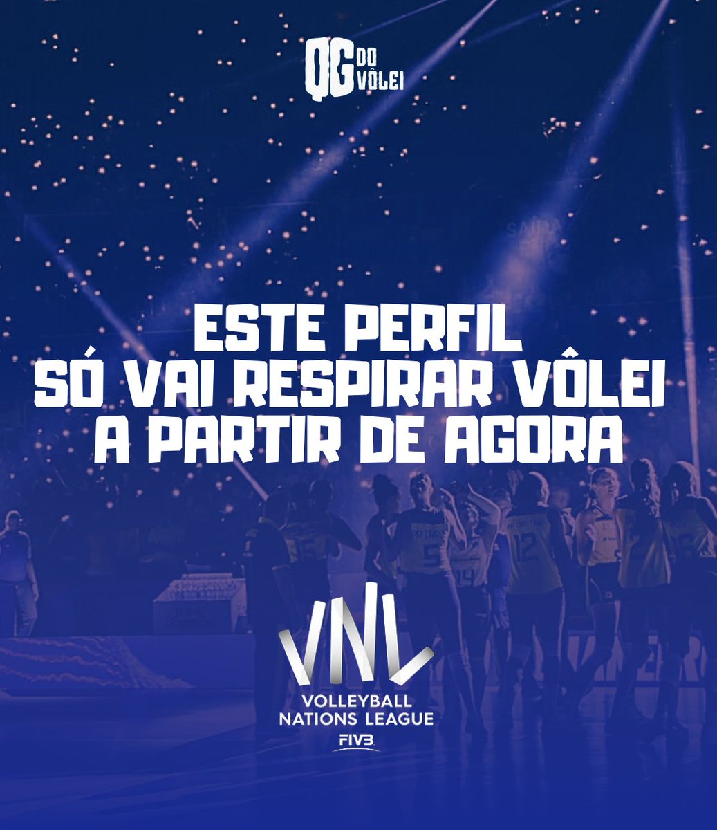 QGdoVolei's tweet photo. 😁 Compartilhem o recado, a partir de agora você só fala de vôlei!

Ansiosos para viver de pão, água e um joguinho? 🗣️ https://t.co/NcXb1HwmRX