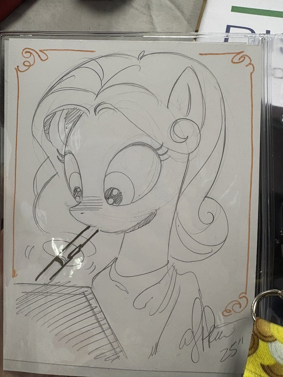 Haruh_ink (@artharuhi) on Twitter photo Got this little amazing sketch by <a href="/AndyPriceArt/">Andy Price at EPONAFEST Cremona Italy</a> yesterday at <a href="/EponaFest/">EponaFest 2025 - Tickets are OPEN!!</a> ✨
#mlp #mylittlepony Got this little amazing sketch by <a href="/AndyPriceArt/">Andy Price at EPONAFEST Cremona Italy</a> yesterday at <a href="/EponaFest/">EponaFest 2025 - Tickets are OPEN!!</a> ✨
#mlp #mylittlepony