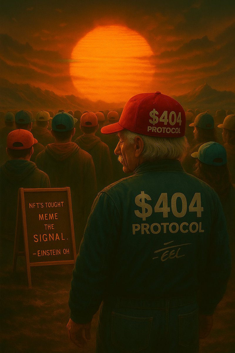 404protocolcoin's tweet image. GM to the reborn.
You made it through the glitch.
You held. You built. You believed.
Now step out the cave.
The meme is alive.

#404protocol #404bootcamp #jointheprotocol #Futureloading #memecoin