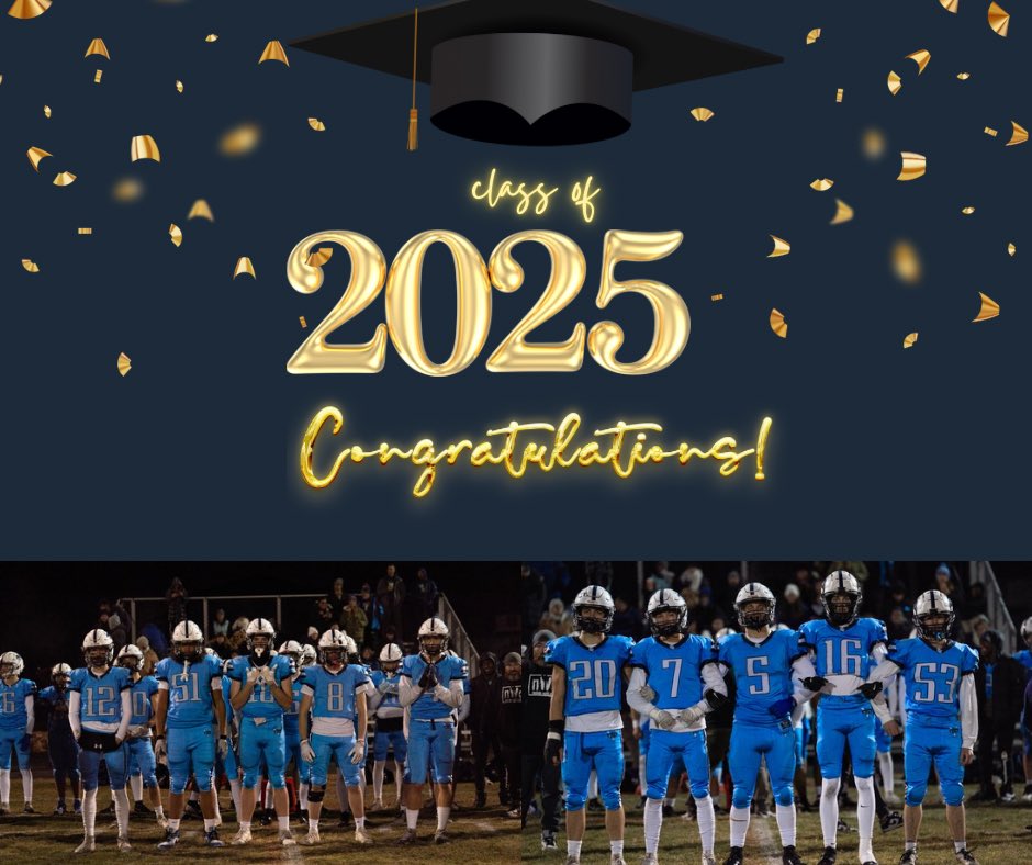 Congratulations to the class of 2025! 

This group set the standard on and off the field everyday and now it’s time to continue to do that in life and be great men! 

We are so proud of you and welcome to the alumni club!