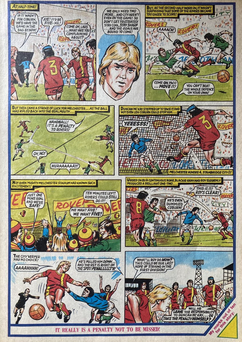 Roy of the Rovers Every Monday tweet media