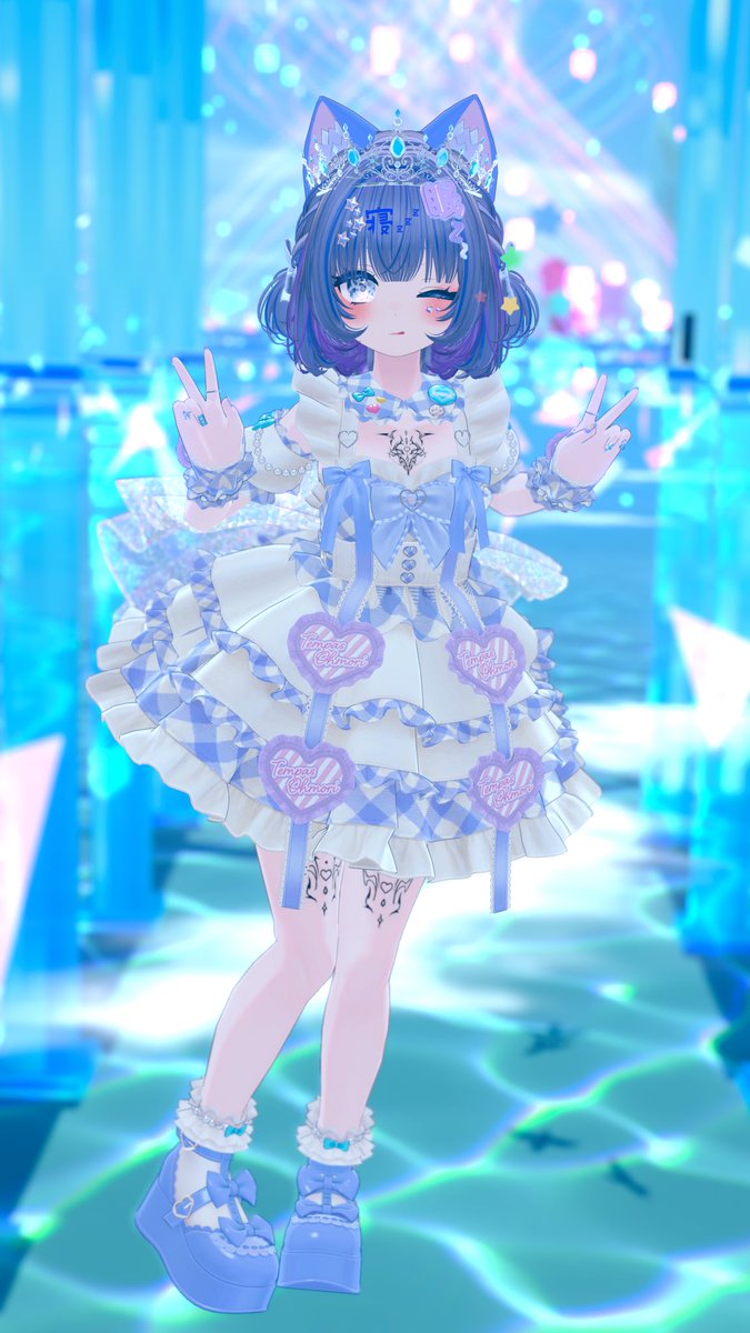 【名前】うぇん
【好きな色】くすみブルー
【好きな食べ物】じゃがりこ
【チャームポイント】 ヘアピンと目の歯車
【特技】話を聞くこと！

睡眠の権化うぇんさんだよー💙💤
もちろん、めいゆんちゃん𝑩𝑰𝑮𝑳𝑶𝑽𝑬︎💕︎✨️