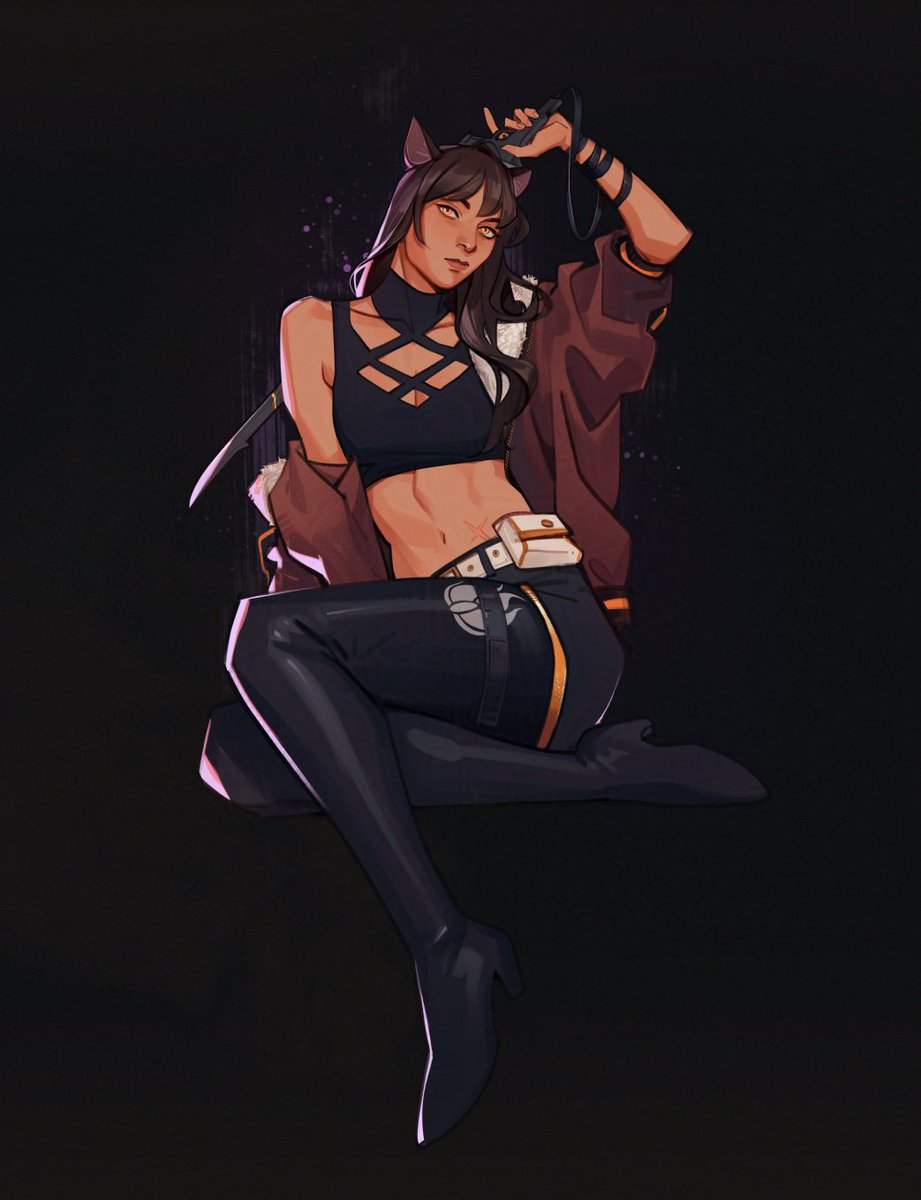 Blake 🖤
#rwby