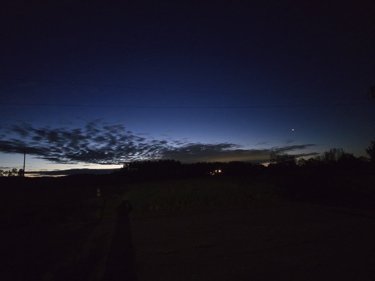 Grand Rising Caledon......   is that Venus i see