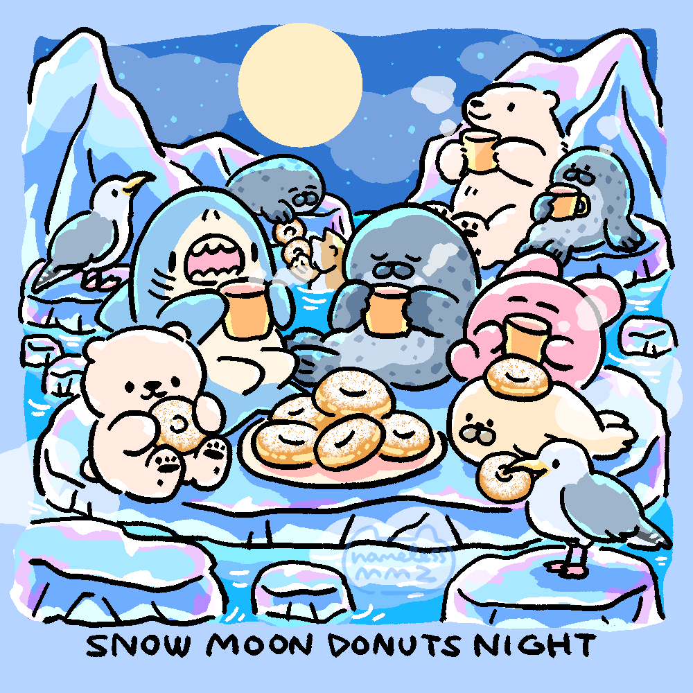 ひんやり🧊❄ #氷の日 #イラスト #illustration