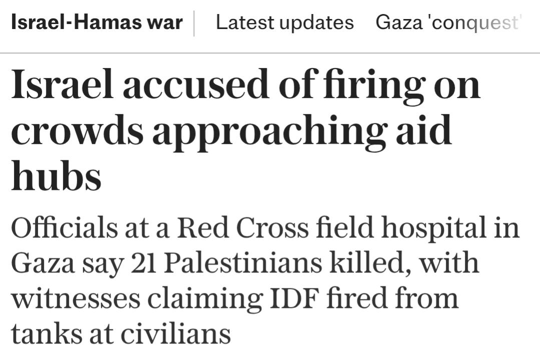 I don't often beat up on the NYTimes, because I think the alternatives are mostly worse, but every once in a while they are so egregious my jaw literally drops.

Left: NYTimes. Right: The Telegraph (a paper so right-wing it's often called "the Torygraph")