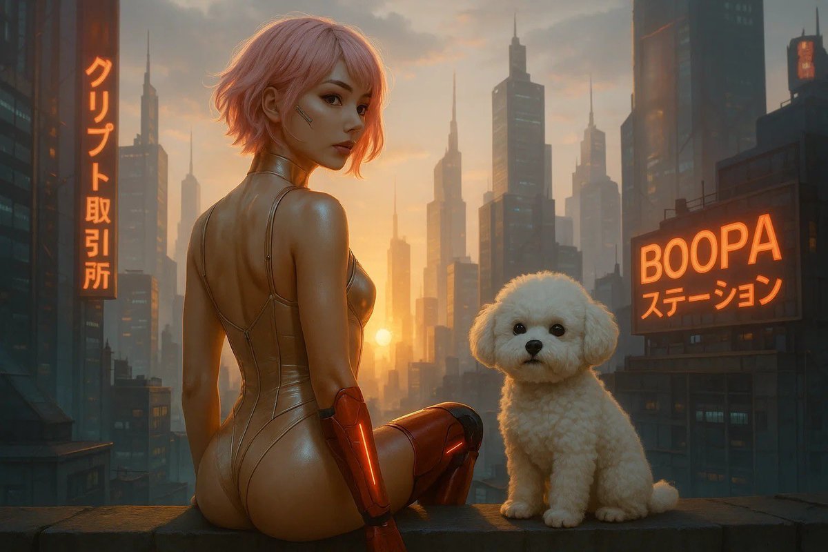 Karina Bella🩸 (@obiwanmama) on Twitter photo Who needs reality when this is the view? 🌇🐾
I’d love to live in BOOPA metaverse… a city that never sleeps 📺
This is so iconic, thank you <a href="/iamnotalanc/">0xSrAlan69㊙</a> 🉐 Looks so much like me 🧡
▶︎ •၊၊||၊|။||||။၊|• 0:10 Who needs reality when this is the view? 🌇🐾
I’d love to live in BOOPA metaverse… a city that never sleeps 📺
This is so iconic, thank you <a href="/iamnotalanc/">0xSrAlan69㊙</a> 🉐 Looks so much like me 🧡
▶︎ •၊၊||၊|။||||။၊|• 0:10