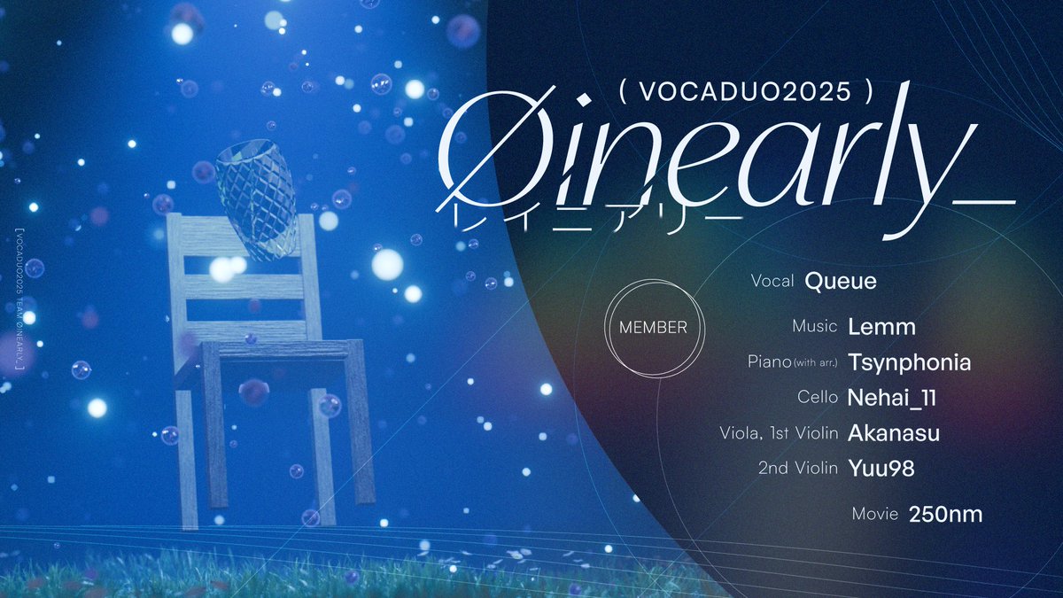 queue_oO's tweet photo. Øinearly_ 

昨年に続き ことしも、りすたーとします : ！
きみのこころに沁みわたる水音を、
おとどけします。

Memberはメンションにて 𓂃🫧⋆꙳⋆

#VocaDuo2025参加
#VocaDuo2025チーム https://t.co/FI6t6qIUlA