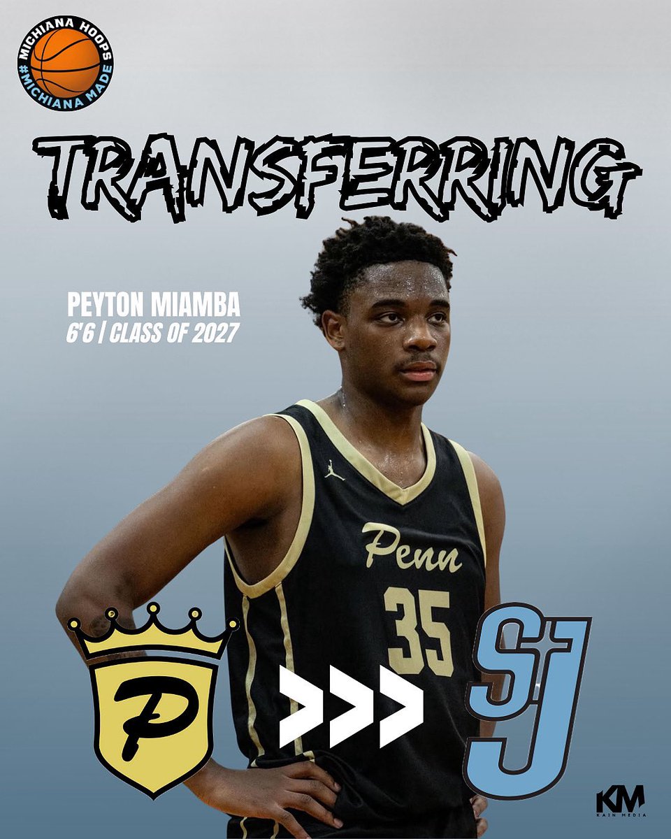 michianahoops (@michiana_hoops) on Twitter photo Former 6β6 Kingsmen big man @peytonmiamba is transferring to South Bend St. Joseph. The 3A state champs are going to be in 4A this upcoming season. <a href="/PeytonMiamba34/">Peyton Miamba</a> Former 6β6 Kingsmen big man @peytonmiamba is transferring to South Bend St. Joseph. The 3A state champs are going to be in 4A this upcoming season. <a href="/PeytonMiamba34/">Peyton Miamba</a>