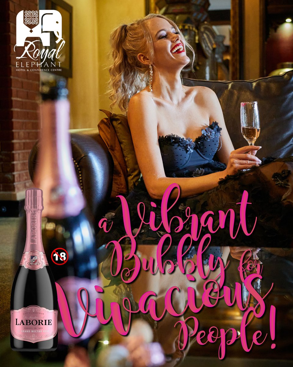 Enjoy the luxurious comfort of the Royal Lounge at the Royal Elephant Hotel with a bottle of Laborie!

pulse.ly/bhh4sdwgzg

#RoyalElephantHotel #KWV #KWVSparklingWine #RoyalLounge #EnjoyTheBubbles #Laborie #LaborieMCC #LaborieNectarRose #Zagoragrillroom #Oasisbar #Datenight