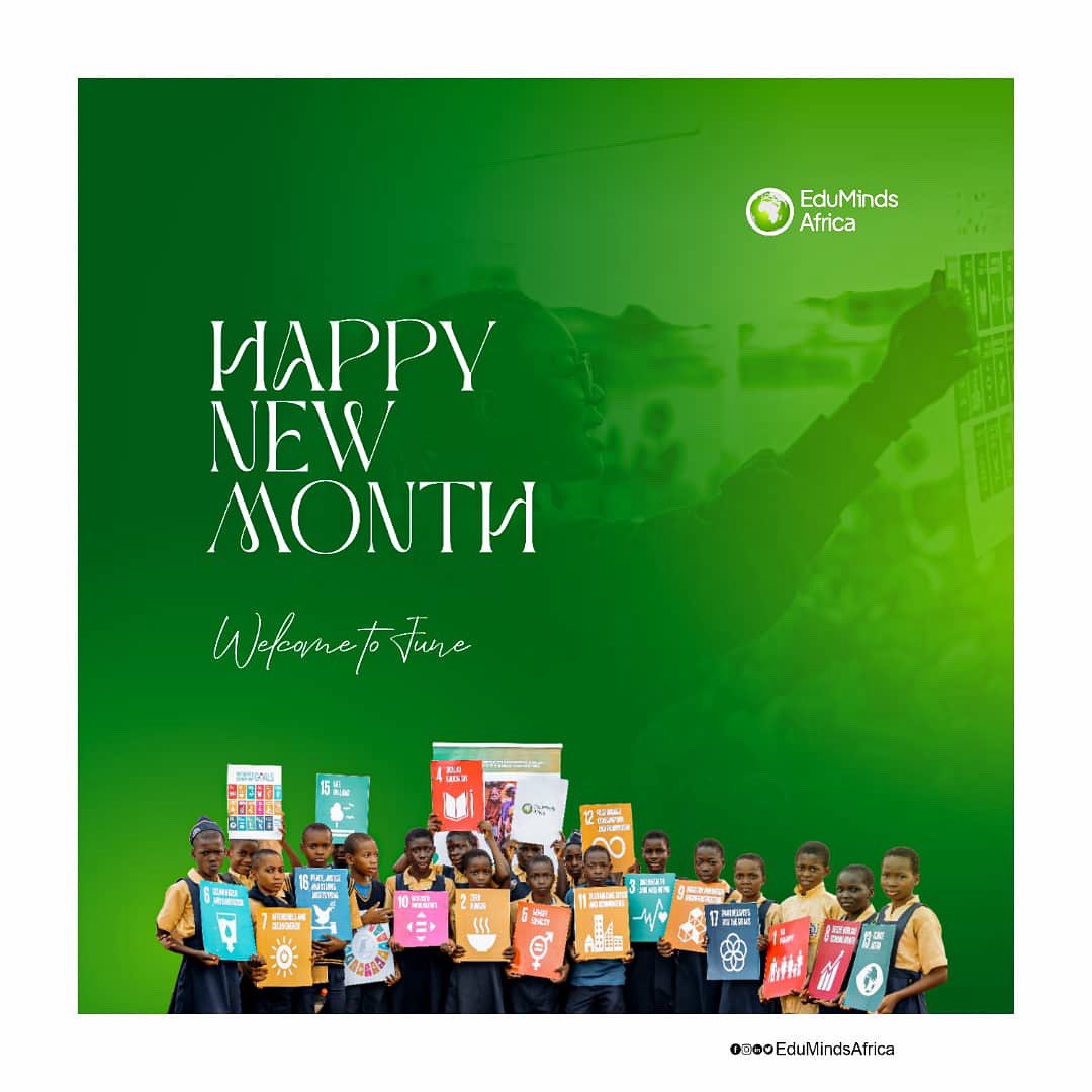 edumindsafrica's tweet image. Hello, June!
New month, new chances to learn and lead change.
Let’s empower minds and protect our planet.
#edumimdsafrica