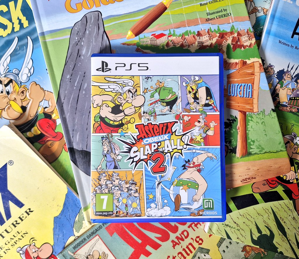 Really enjoyed the first Slap Them All, so now made a start on the second!

I have a huge soft spot for anything Asterix. It's one of the first comic books I remember reading as my Dad is a huge fan.