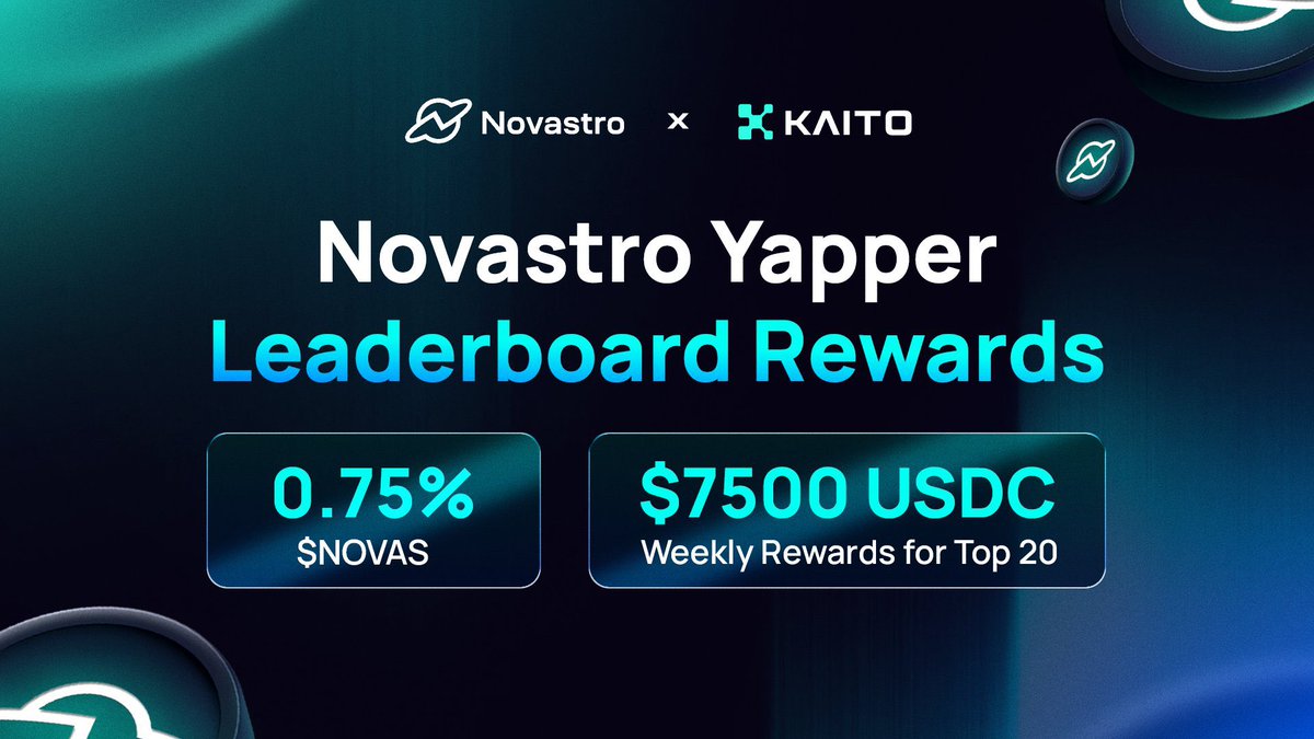 El Magnifico (@maagnificoo) on Twitter photo 5 hours from now, another $5k will be paid to the top 20 global yappers on <a href="/Novastro_xyz/">Novastro | RWAfi L3</a>
And you’re still early!
Just talk about <a href="/Novastro_xyz/">Novastro | RWAfi L3</a> and why you bellieve in it🔥
And get rewarded weekly.
Can it get better?👀 5 hours from now, another $5k will be paid to the top 20 global yappers on <a href="/Novastro_xyz/">Novastro | RWAfi L3</a>
And you’re still early!
Just talk about <a href="/Novastro_xyz/">Novastro | RWAfi L3</a> and why you bellieve in it🔥
And get rewarded weekly.
Can it get better?👀