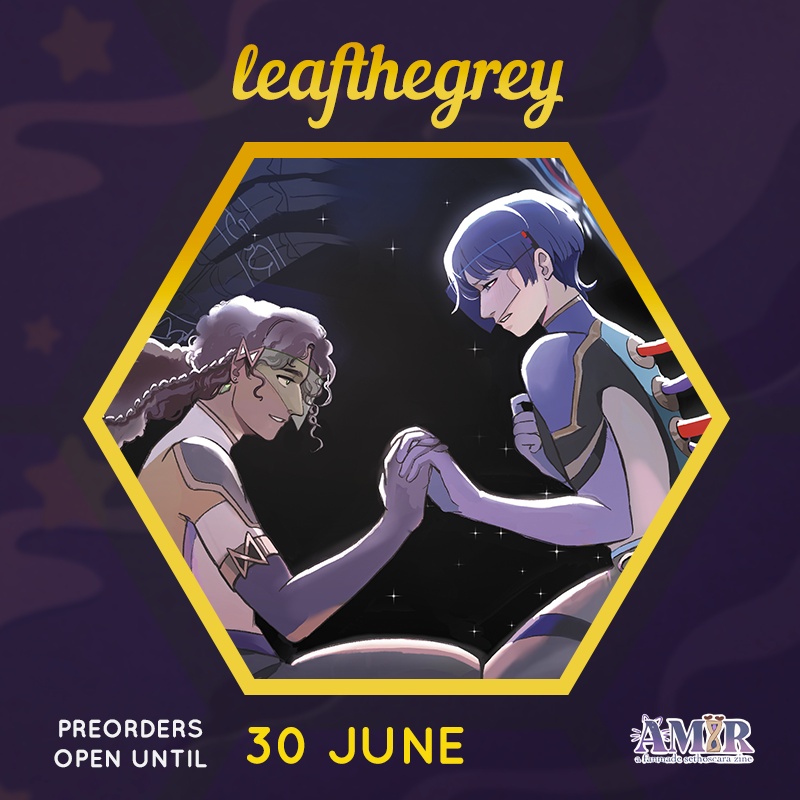 leafthegrey's tweet photo. I've been away but @SethoscaraZine is finally in preorders and I'm in there with a lil mech AU! Please check it out ✨ https://t.co/gxbOdepPH1