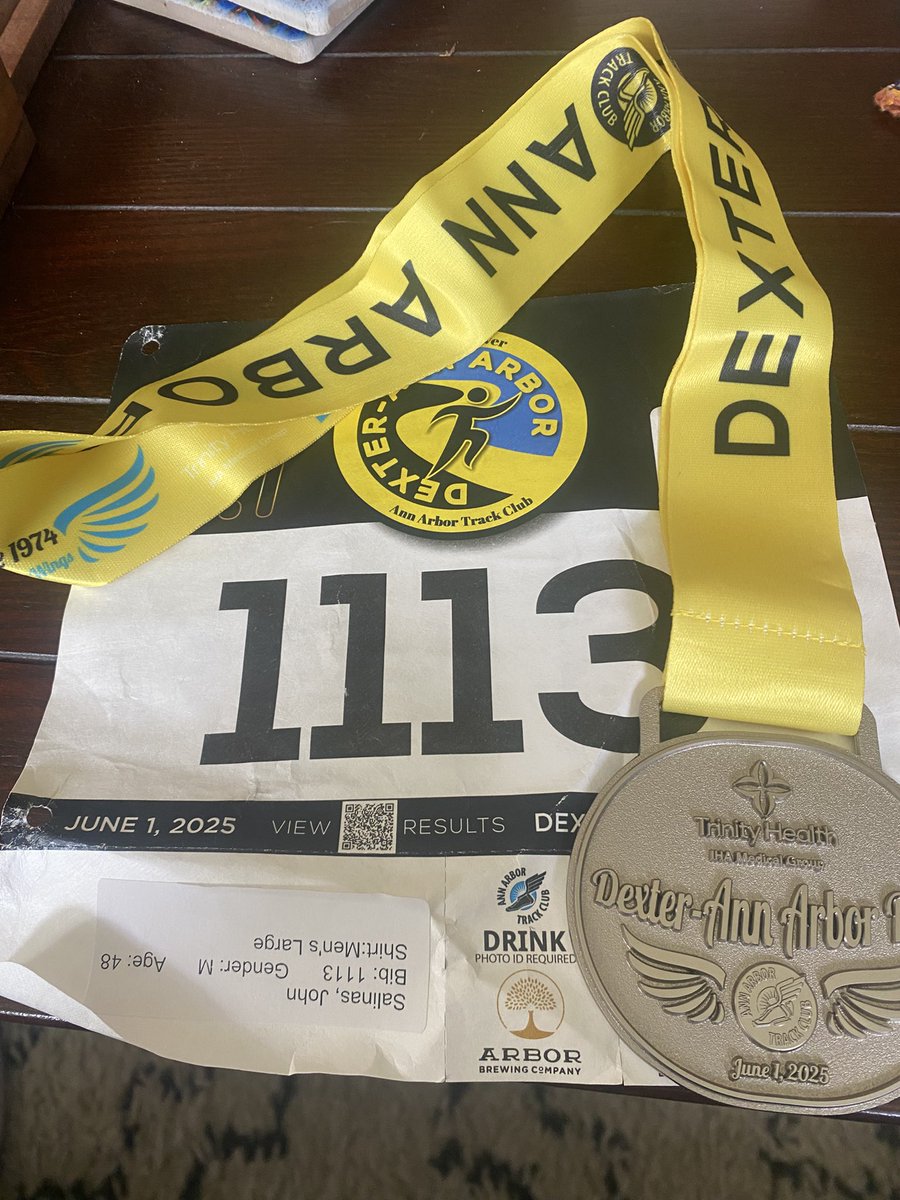 salinajd's tweet photo. My 9th attempt at Dexter Ann Arbor Half Marathon.   #DXA2 https://t.co/4ofZaiHvZf