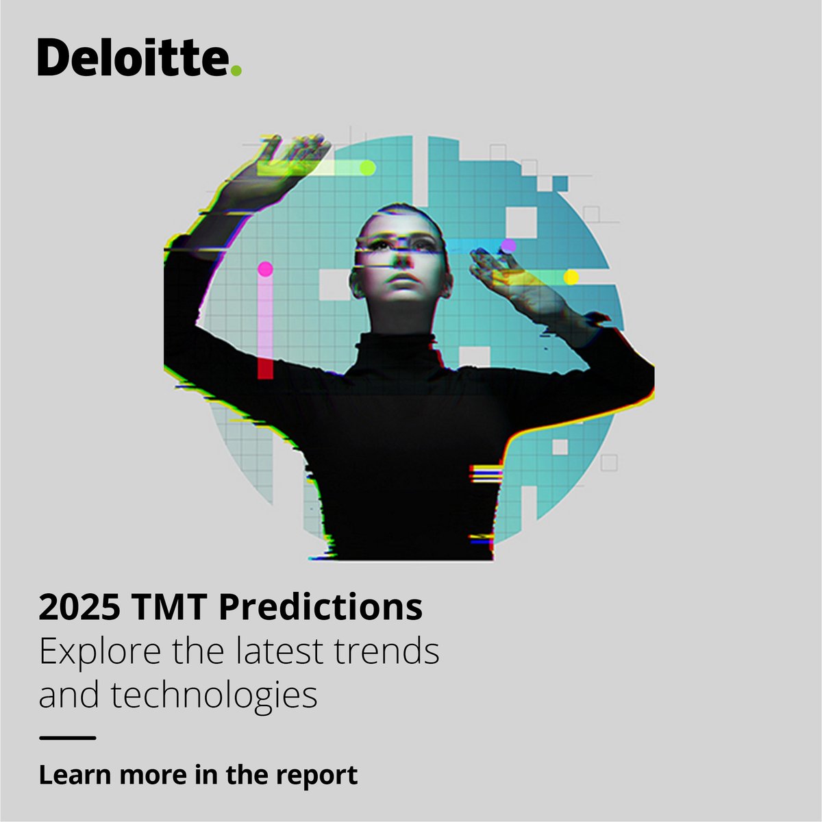 Deloitte's #TMT Predictions 2025 are out! From addressing gender gaps in AI 🤖 to exploring new revenue streams in cloud computing, discover how these trends can drive industry transformation 🔄. 

Learn more now ➡️ delo.tt/6016NFEMq
