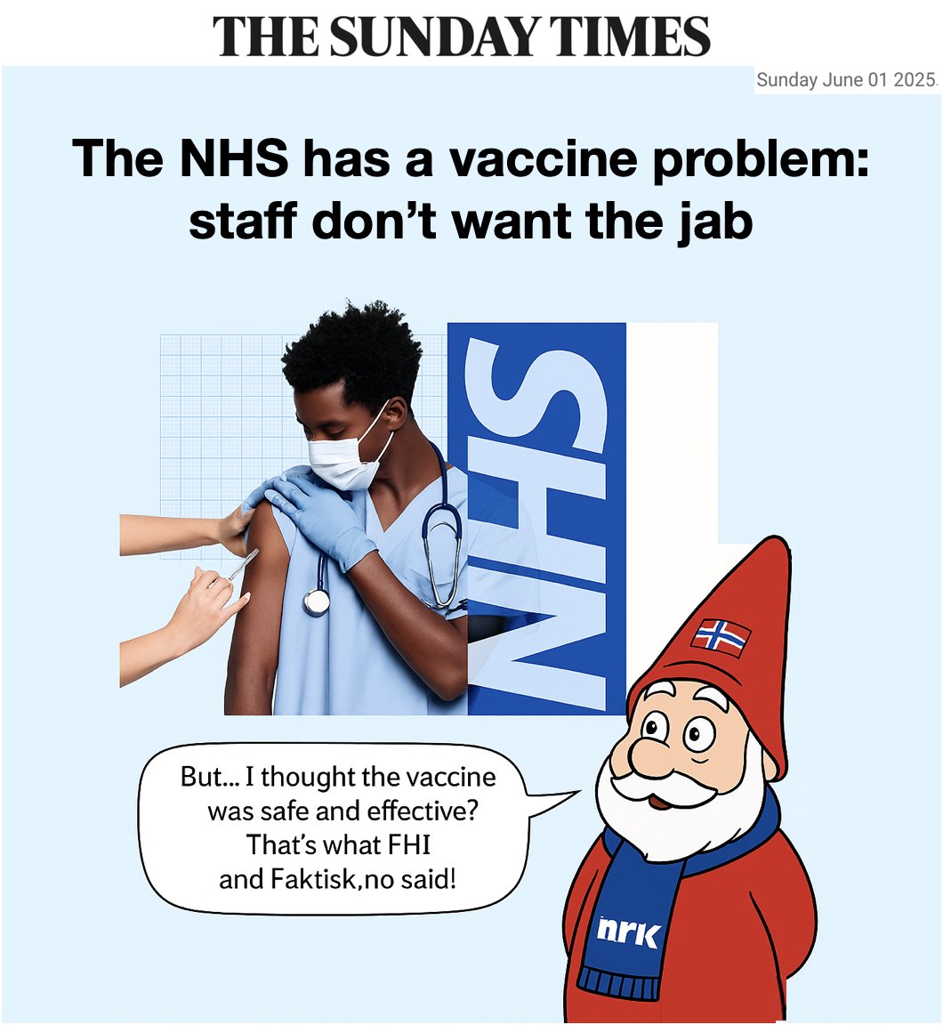 Mens helsearbeiderne snur – tror nordmenn fortsatt på Faktisk..no

I England og USA snur de som burde vært de fremste vaksineforkjemperne – helsearbeiderne – seg nå vekk. I London sa 90 % av sykehusansatte nei til influensavaksinen. I USA er det neppe bedre. 

En artikkelen i dag