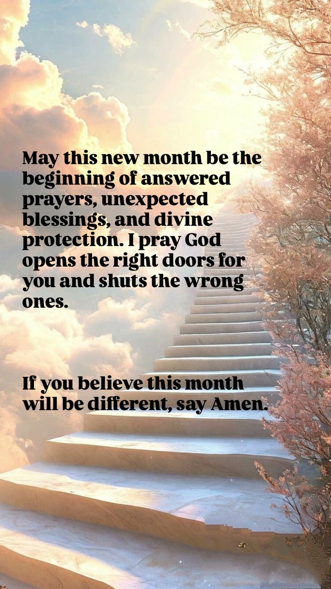 If you believe this month will be different, say Amen. 🙏