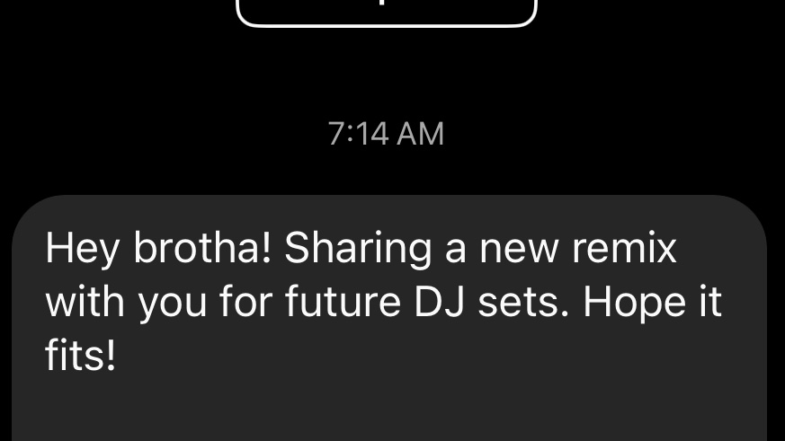 How to NOT send music:
1: do not copy and paste a generic message and send to every dj. (Not every dj is a man.) 
2: If you misgender me… you’re staying in the request folder. Sorry not sorry. Stop being lazy.