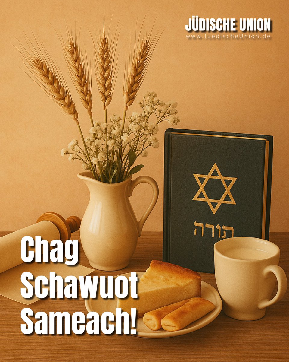 Chag Schawuot sameach!

#JLiHH #JüdischesLeben #JüdischeUnion #Schawuot #Tora #Hamburg