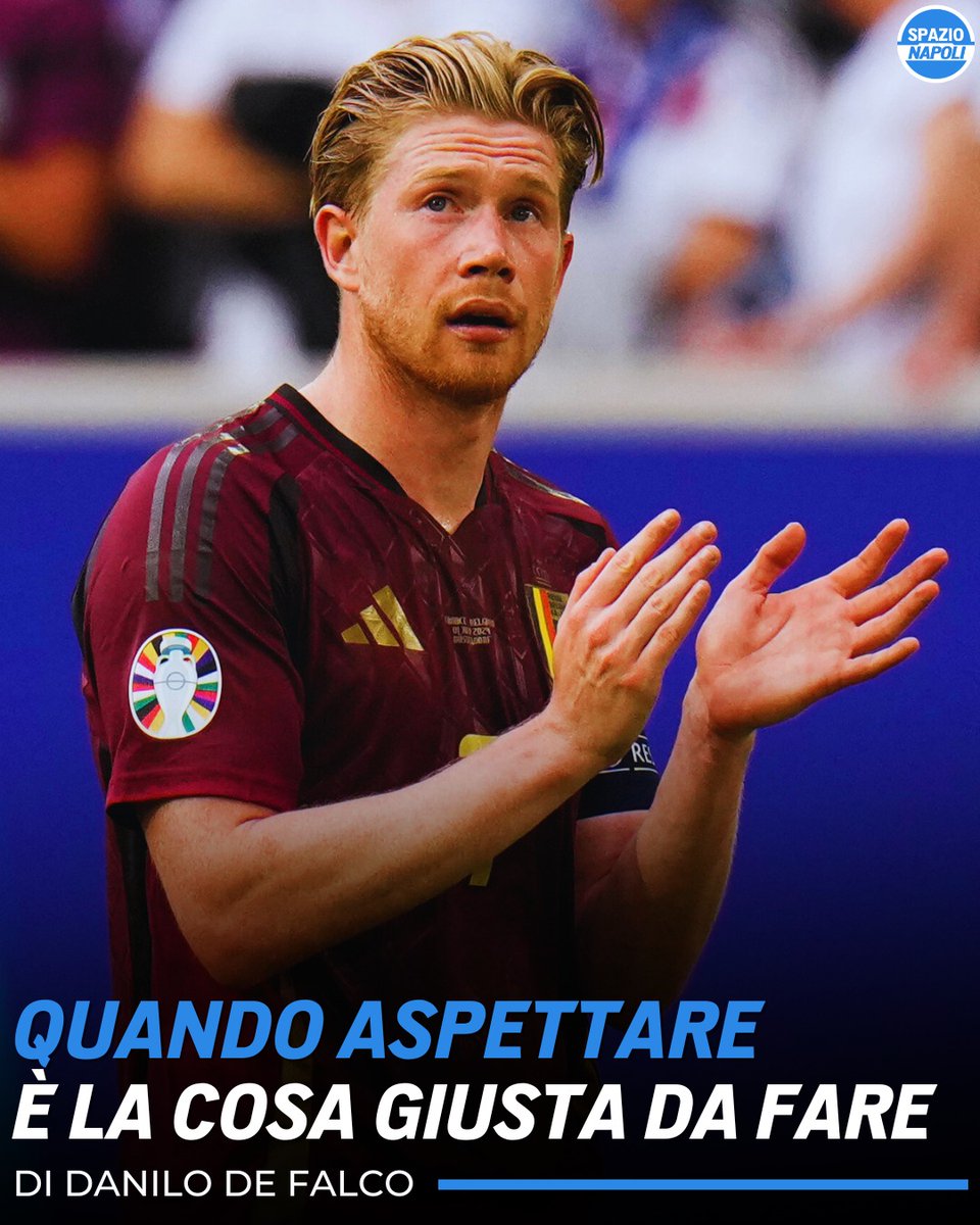 Spazio_Napoli's tweet photo. Zero allarmismi.

È bastata la notizia di visite mediche "slittate" per generare il panico tra i tifosi del Napoli. 

Non sono servite le parole di Manna e De Laurentiis (mai sbilanciatosi così tanto in passato riguardo all'arrivo di un top player) per tranquillizzare il tifo.

De Bruyne è "abbastanza vicino" al Napoli e le cose non sono cambiate. 

Un calciatore che andrà a prendere circa 30 milioni in tre anni, però, non è mai passato a Napoli. Ecco perché l'affare va studiato per bene e i tempi burocratici non vanno accelerati.

E, soprattutto, cosa più importante, era davvero necessario fare le visite mediche prima delle sfide in Nazionale con il suo Belgio?

Un giocatore che ha trascorso gran parte della stagione ai box per infortunio non è meglio farlo firmare dopo gli ultimi impegni stagionali?

Se si parla poi di un calciatore alla soglia dei 34 anni che andrà a guadagnare cifre esorbitanti, una considerazione del genere va fatta.

Inutile preoccuparsi, aspettare non è sempre sbagliato. 

✍🏻 @DaniloDeFalco7

#SSCNapoli #DeBruyne #Napoli