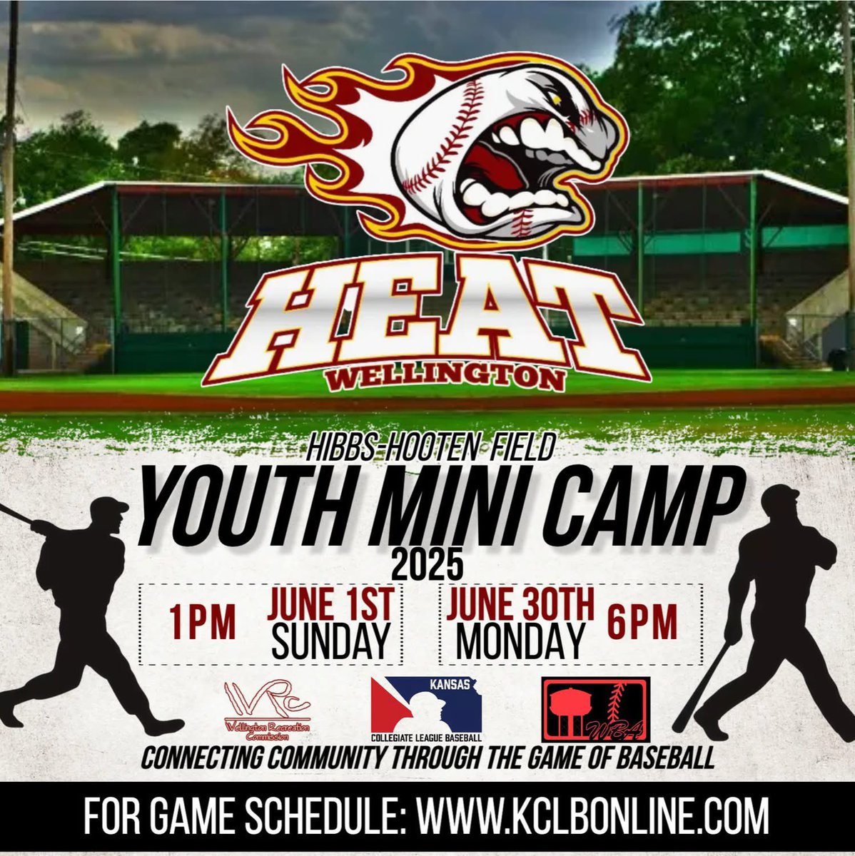 landonusherbb's tweet image. 1st youth camp of the year starts at 1pm today. Come on out and meet me and my teammates and develop your skills as well. #wellingtonheat @kclbonline @Wellington_Heat @hittingguru7 @_JeremyBooth @NB_Baseball @ftrstarsseries @PB_Uncommitted @PG_Uncommitted