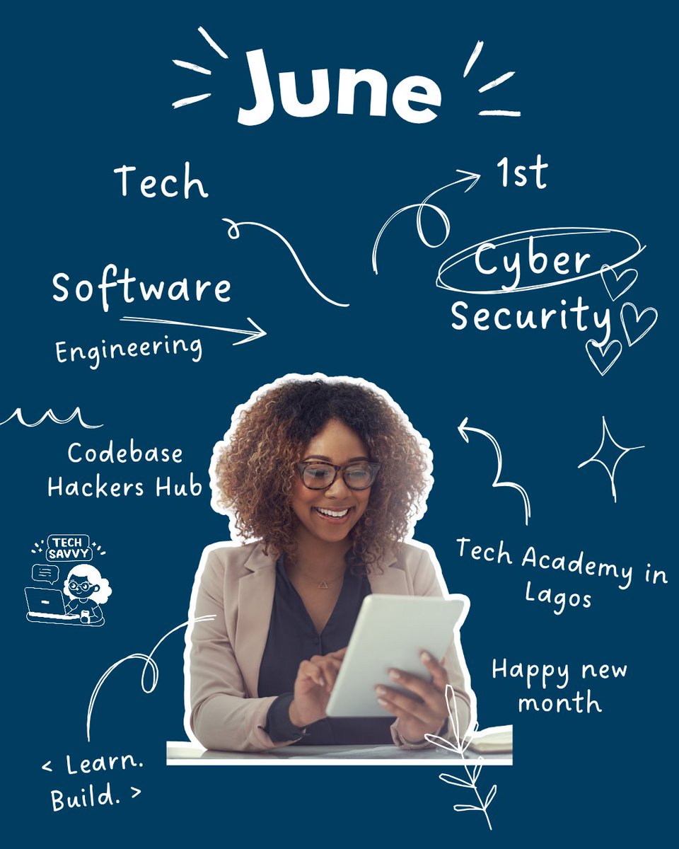 Codebasehackers's tweet image. Happy New Month from all of us at Codebase Hackers Hub!
Cohort 2 classes starts tomorrow, 2nd June
Final Deadline to join Cohort 2 is on Friday 6th June
Send a DM to get on board now!
#NewMonth #CodebaseHackersHub #TechGrowth #FreshStart #Cohort2Ready #bazarek #f1jp #PsgInter