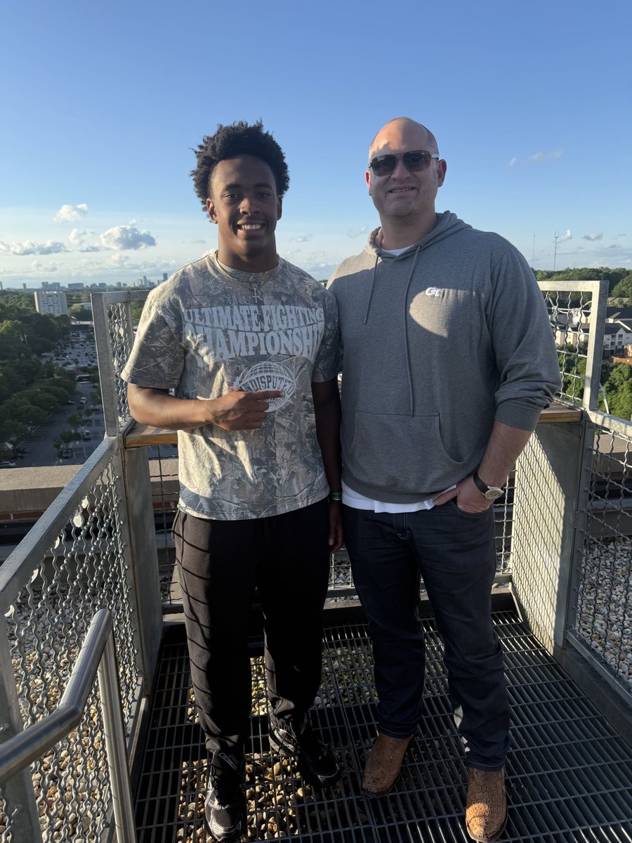 CJ Gamble (@cjgamble___) on Twitter photo Had a GreaT time at Georgia Tech 🐝 this weekend! <a href="/GTFootball/">Georgia Tech Football</a> <a href="/CoachBrentKeyGT/">Coach Brent Key</a> <a href="/Coach_Gideon/">Blake Gideon</a> <a href="/darius_eubanks/">Coach Banks</a> Had a GreaT time at Georgia Tech 🐝 this weekend! <a href="/GTFootball/">Georgia Tech Football</a> <a href="/CoachBrentKeyGT/">Coach Brent Key</a> <a href="/Coach_Gideon/">Blake Gideon</a> <a href="/darius_eubanks/">Coach Banks</a>