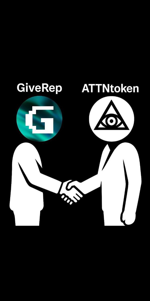 Give $REP <a href="/GiveRep/">GiveRep</a> 
Pay attention <a href="/ATTNtoken/">ATTN 👁️</a>