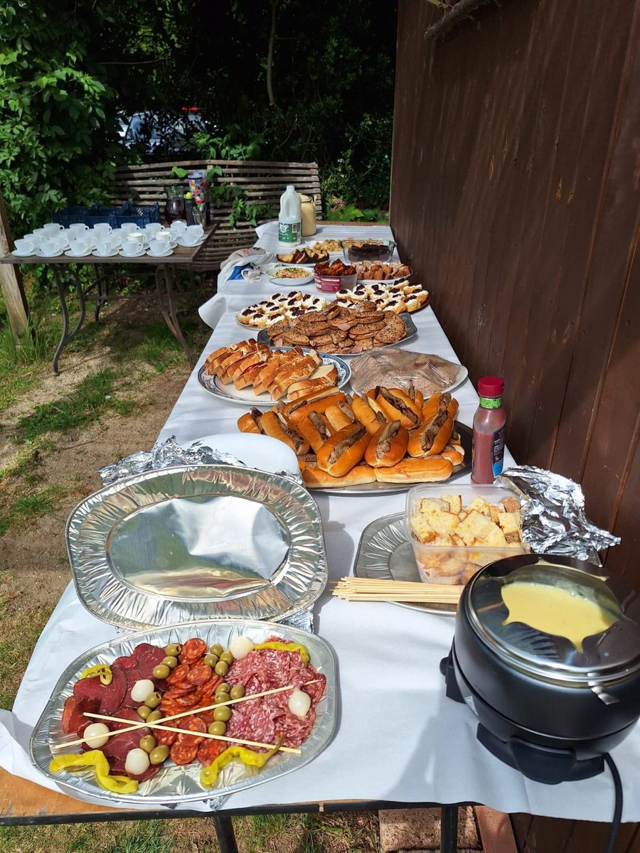 Sidbury CC (@sidburycc) on Twitter photo Who needs an extension lead for their Cricket teas - you do if one of your players brings a Swiss cheese Fondue get up 🫡 <a href="/sidmouthherald/">Sidmouth Herald</a> Who needs an extension lead for their Cricket teas - you do if one of your players brings a Swiss cheese Fondue get up 🫡 <a href="/sidmouthherald/">Sidmouth Herald</a>