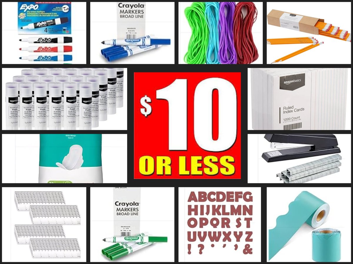 <a href="/MelissaKumanski/">Melissa Kumanski</a> Thanks for the drop🍎 Busy with summer school then moving to a new school. Any help to build math supply kits for my students  &amp; stock up my classroom is appreciated.  No purchase is too small to help #clearthelist. 📏✂️🖍📓✏️📚🖇📁 amazon.com/hz/wishlist/ls…