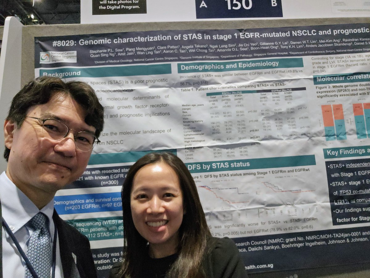 🌟#ASCO25 Meet-up👥
🎉Happy to meet <a href="/stephanieplsaw/">Stephanie Saw</a>