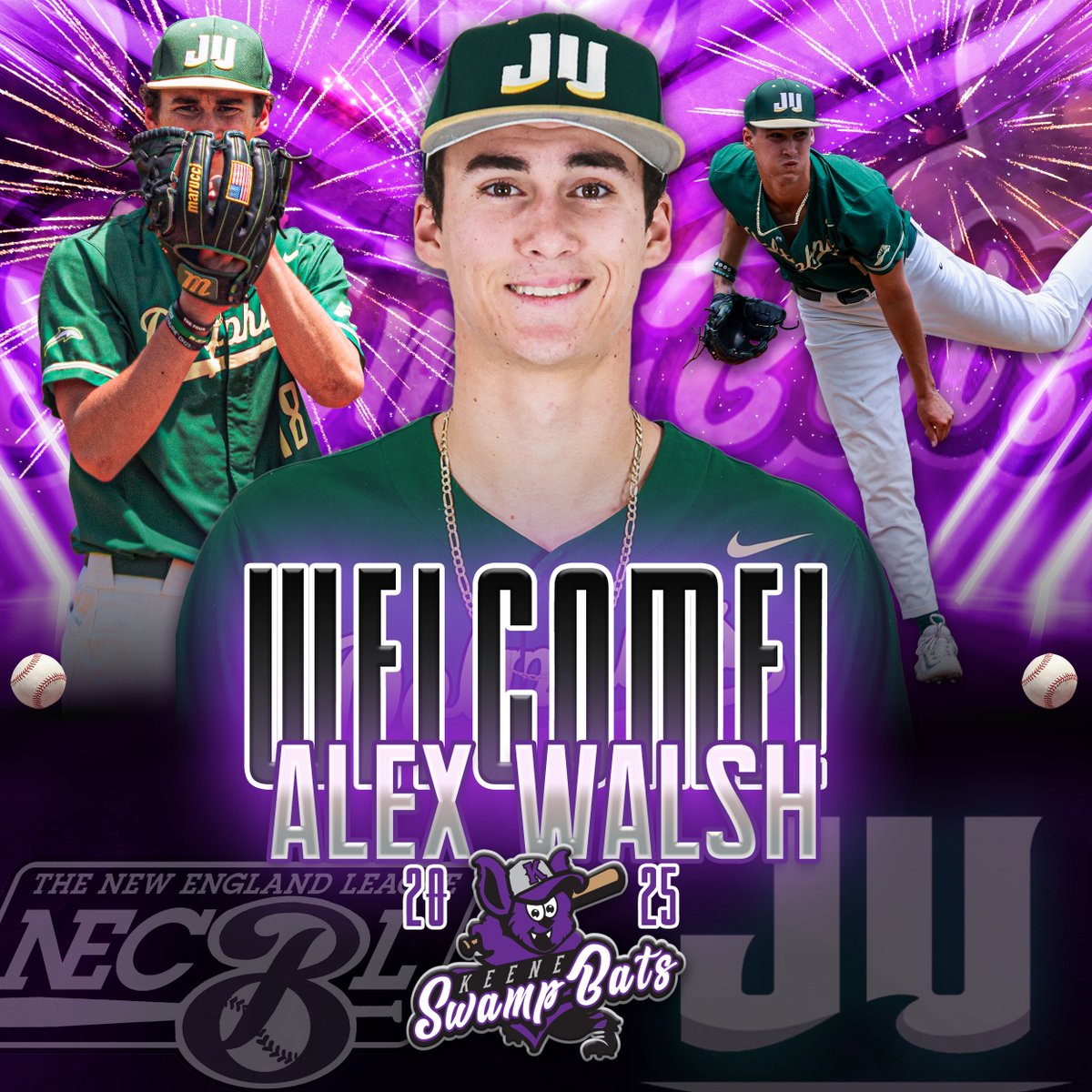 Keene SwampBats (@swampbats_keene) on Twitter photo The lefty from <a href="/JUBaseball/">Jacksonville Baseball</a>, <a href="/alexwalsh2022/">Alex Walsh</a>, joins the Bats after playing his junior year for the Dolphins! After two years at Florida SW State, he solidifying himself in JU's weekend rotation, going 1-3 with a 3.99 ERA in 16 appearances and 67.2 IP! The lefty from <a href="/JUBaseball/">Jacksonville Baseball</a>, <a href="/alexwalsh2022/">Alex Walsh</a>, joins the Bats after playing his junior year for the Dolphins! After two years at Florida SW State, he solidifying himself in JU's weekend rotation, going 1-3 with a 3.99 ERA in 16 appearances and 67.2 IP!