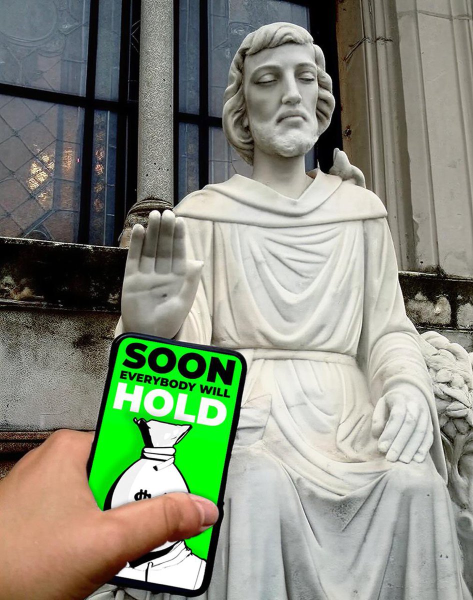 everybodyholdX's tweet image. Soon everybody will hold on ✋they will only use HOLD