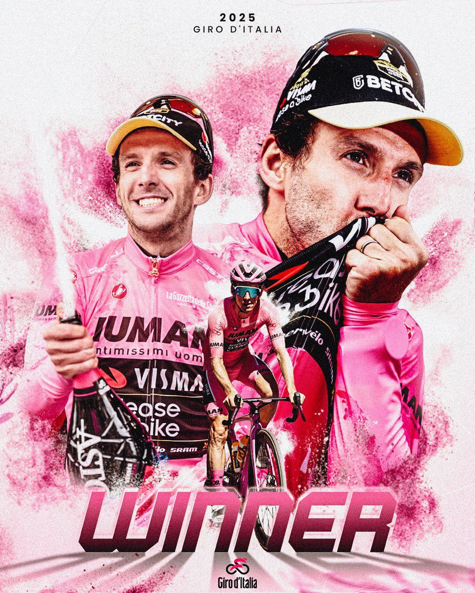 Simon Yates wins the Giro d'Italia 2025 🩷🏆

Simon Yates vince il Giro d'Italia 2025 🩷🏆

🎨 Alessio Giannone

#GirodItalia