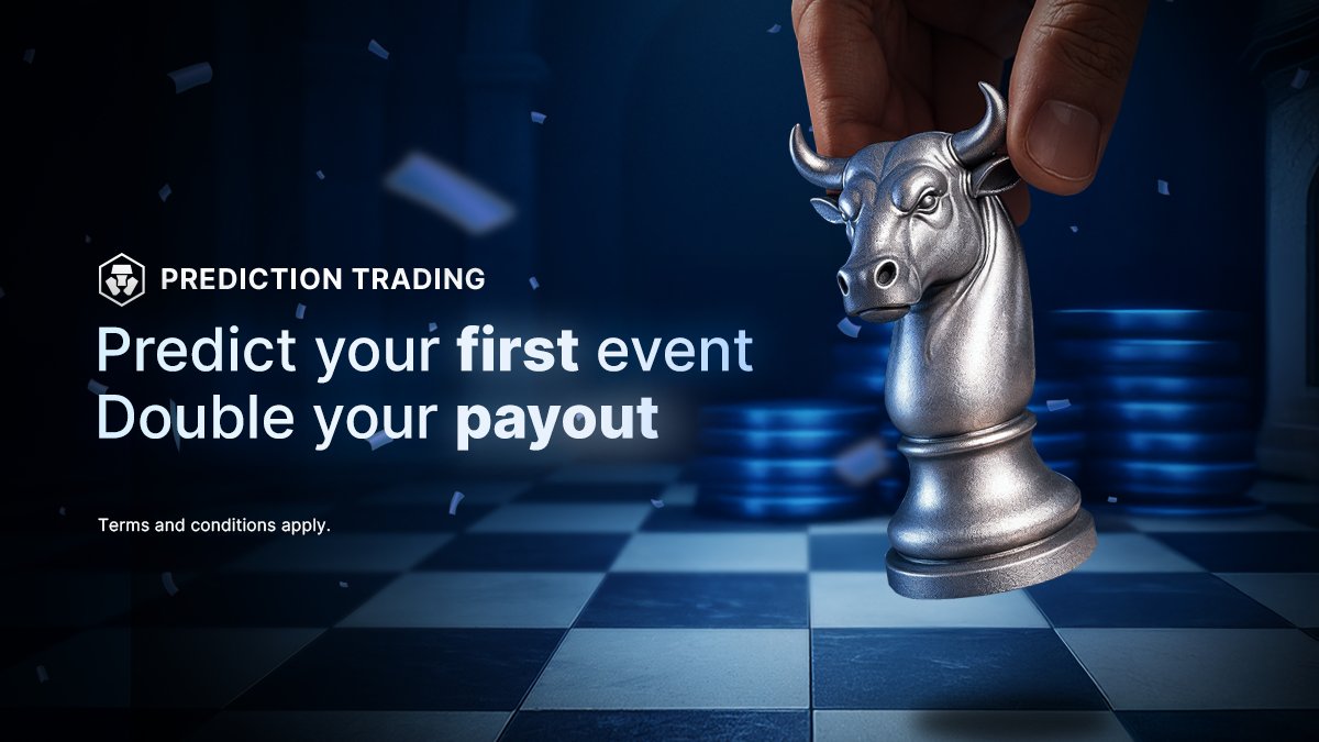 🔔 The Double Payout Campaign ends on June 12 You can still earn up to  US$115 by making your first trade in Prediction Trading and referring a  friend to the https://t.co/vCNztATkNg App