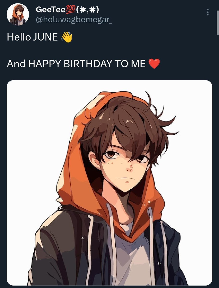 Realprincedanil's tweet photo. 🎉🚀 Happy Birthday, @holuwagbemegar_ 🥳🧁

Today, we celebrate the genesis block of your new year, block height just increased by one! 😄🎂

May your life always be as secure as a Layer 1 chain, your joy as scalable as a rollup, and your success more bullish than a Bitcoin ..... https://t.co/f8fb2AKlBA