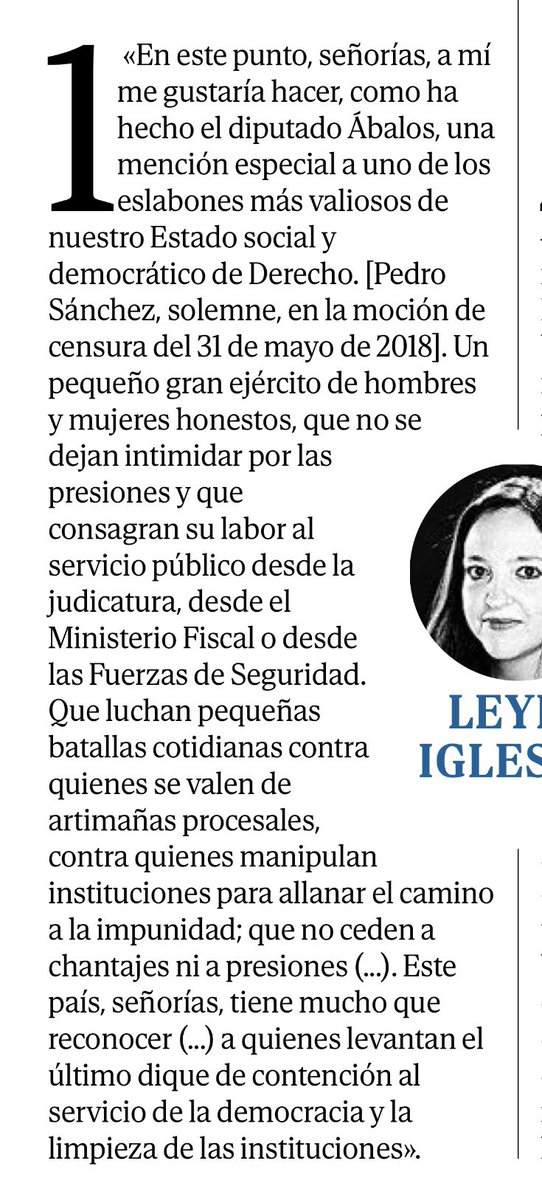Leyre Iglesias nos trae hoy esto para enmarcarlo.