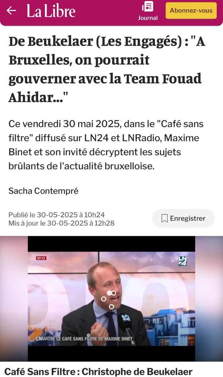 WhoWhy58's tweet photo. #NOWAY ! #DeBeukelaer.. mais vous êtes dingue !!!?
Va falloir choisir votre camp chez #LESENGAGÉS… pour une fois que vous avez le « pouvoir » en même pas 1 an retournez la veste et trahissez vos électeurs, la bouche en cœur avec un « on pourrait gouverner avec la #TeamAhidar ? Les #FM vous ont récemment recruté ? Ils vous paient mieux que nous ? Hé bien ; ce sont eux ou nous cher monsieur ! On a tout « accepté » (un euphémisme ; nous n’avons jamais eu le choix) mais il y a une limite à l’acceptable et vous venez de la dépasser si… get out de ce gouvernement ! Y’en a marre des conneries !