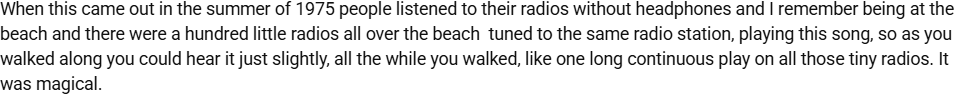 DomiLewis's tweet photo. May 31, 1975, 5⃣0⃣ years ago, Ten CC "I'm  not in Love" was released and it's still so beautiful.
I saw this wonderful comment under the song on YT and it surely was a great era 💙
🫴 💖https://t.co/Yqkmd17CjD 
#SaturdaySundaySong 🎶 https://t.co/3Qp0N8Ivy1