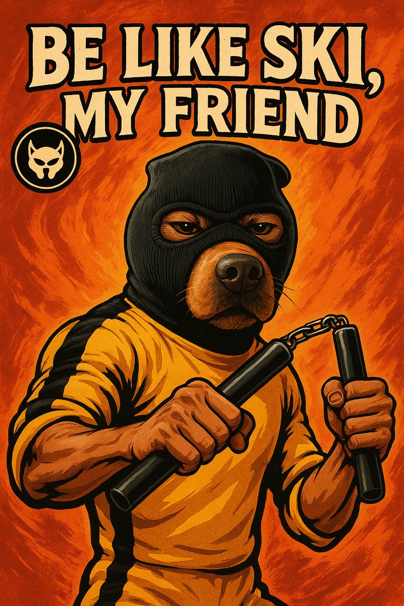 - BE LIKE $SKI, MY FRIEND -

Built on loyalty, powered by community.

#BruceLee #SkiSzn #MaskStaysOn #Memecoin #BuiltOnBase #Base #Eth