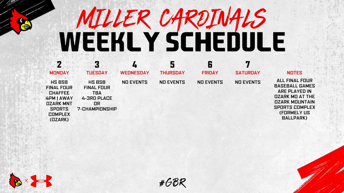 Miller Cardinals Baseball (@miller_cardsbb) on Twitter photo 