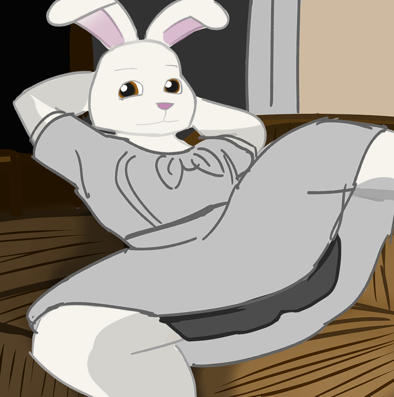 bmo903's tweet photo. another NSFW Collab with the amazing @DanCreeps 
of Haru from Beastars #furrygirl https://t.co/n4foLU9M0F