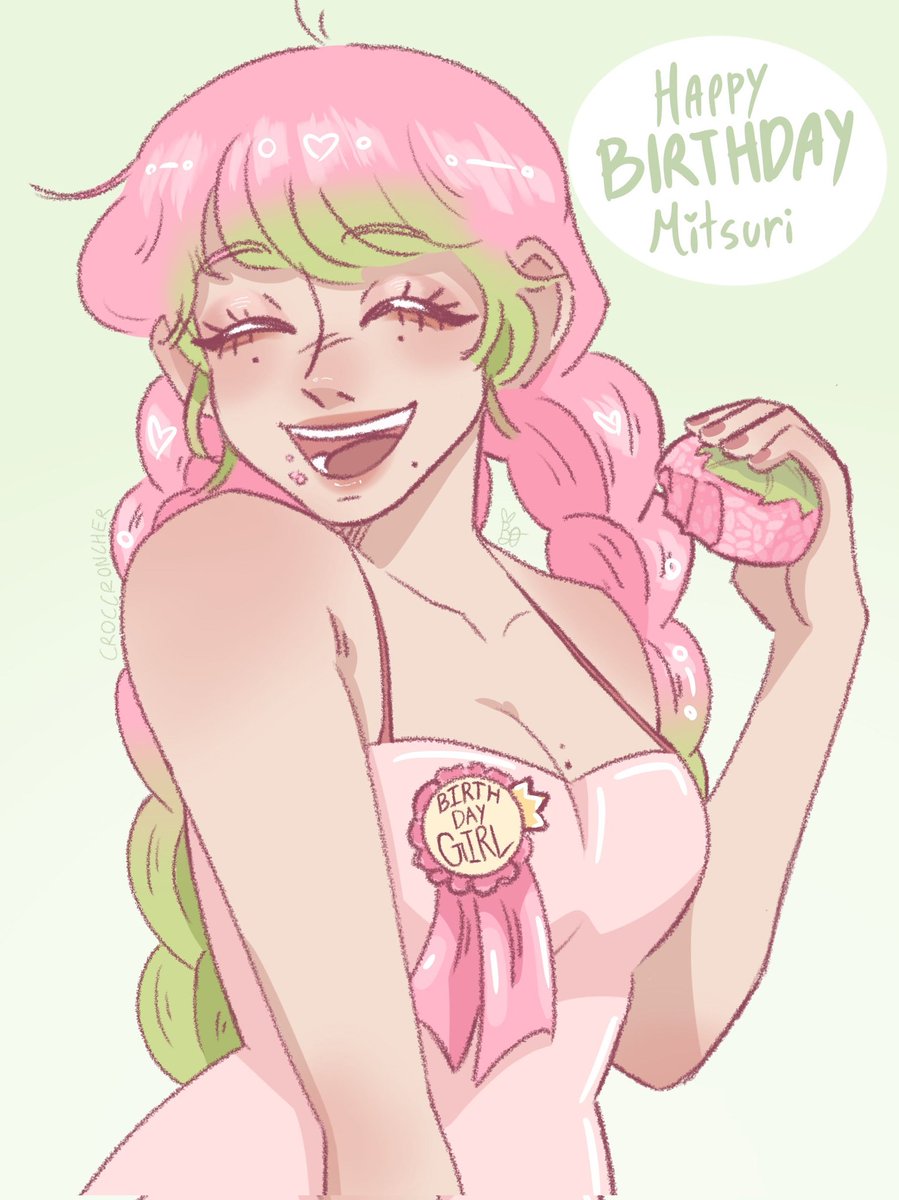 CrocCroncher's tweet image. Happy Birthday Mitsuri Kanroji !!!!
.
.
.
#kny