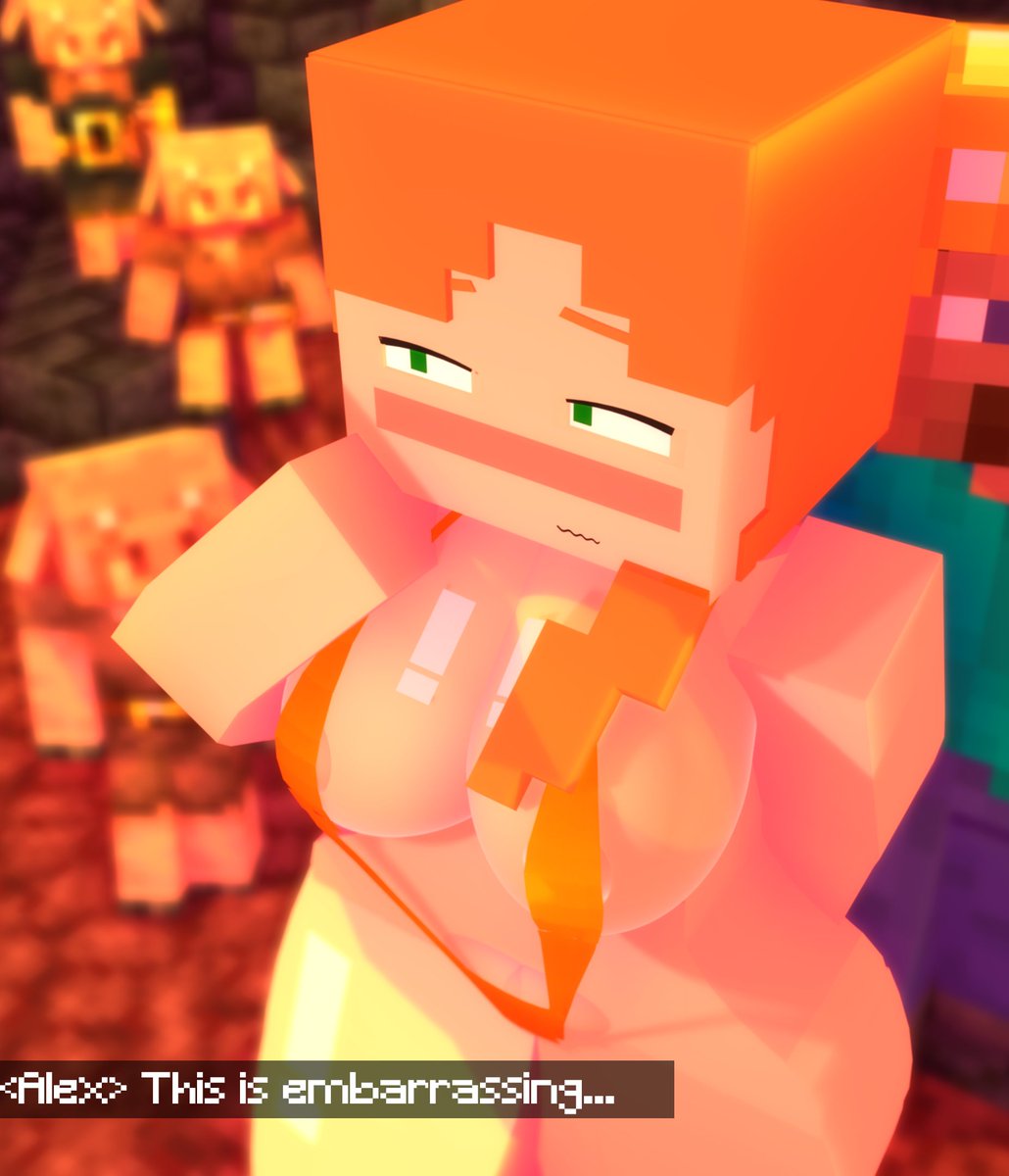 gold sling bikini 

#minecraftnsfw